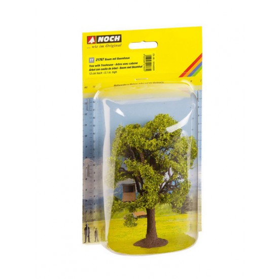 TT Scale Tree with Tree House (13cm high)