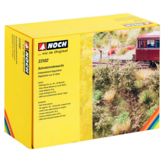 Embankment Vegetation (sea foam for 40-50 bushes, leaves 50g, DVD)