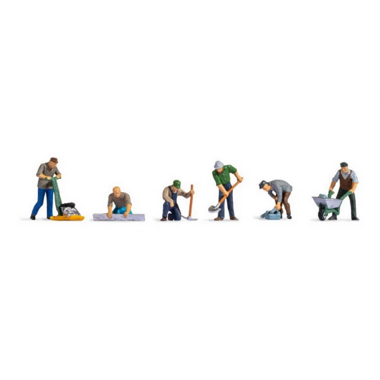 TT Scale Road Workers (6 figures)