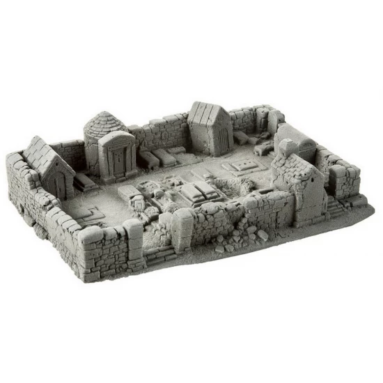 HO Scale Cemetery (19 x 13.5 x 5 cm)