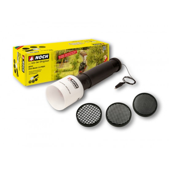 Gras-Master 3.0 PROFI for Flocking Grass Fibres w/8x 1.5 V AA Batteries