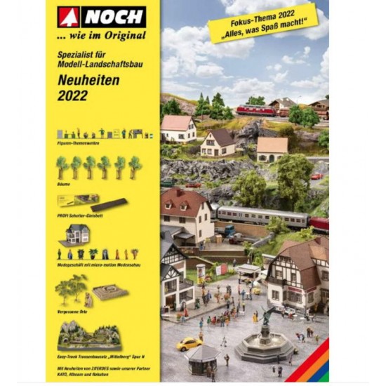 NOCH New Items Leaflet 2022 (German Language)
