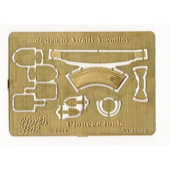 1/48 Pioneer Tools (photo-etched parts only)