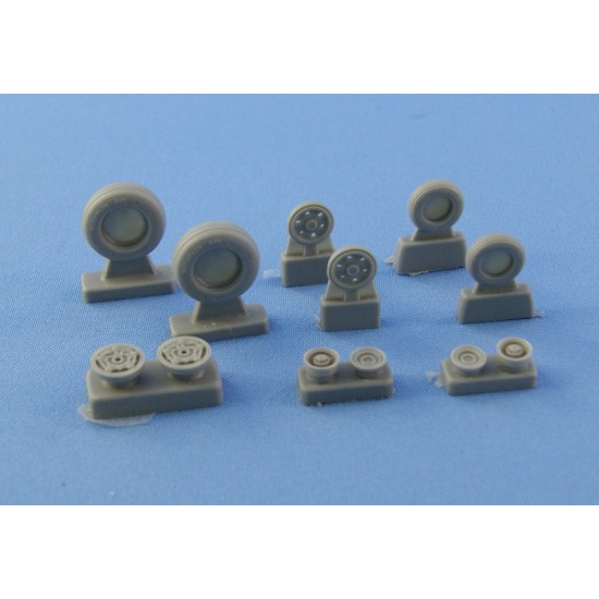 1/48 F/A-18 E/F Super Hornet Wheels Set (No Mask Series)