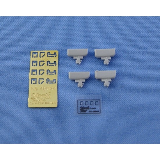 1/48 Soviet PBP-1A Gunsights (x4) for WWII YaK-1, YaK-3, Lagg-3, La-5, MiG-3, Pe-2, Tu-2