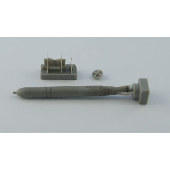 1/72 WWII German Lt.F5w Torpedo 1pcs (Italian type W torpedo)