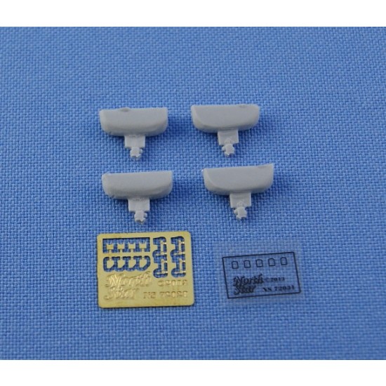 1/72 Soviet PBP-1A Gunsights (x4) for WWII YaK-1, YaK-3, Lagg-3, La-5, MiG-3, Pe-2, Tu-2