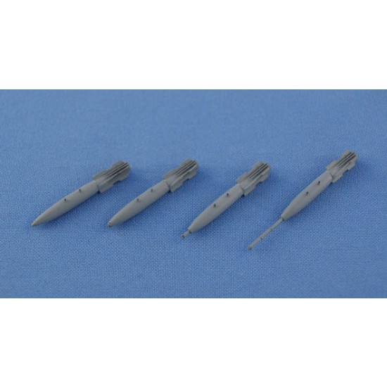 1/72 USAF 500 Lbs Mark 82 Mk.82 General Purpose Bomb (6pcs, Resin+PE+Decal)