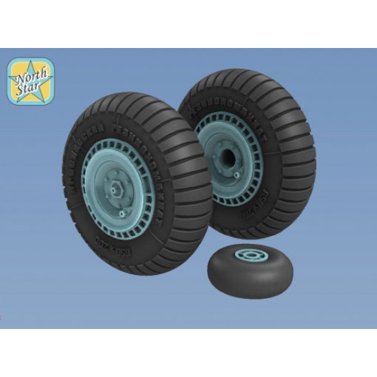 1/72 WWII Soviet Fighter Wheel Set La-5/F/FN - Light Series