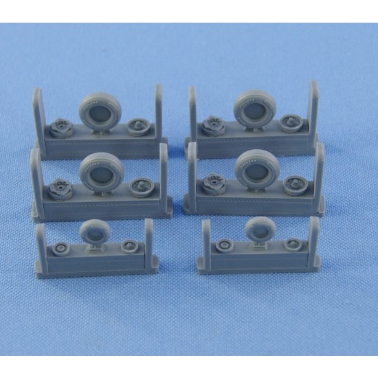1/72 Bell V-22 Osprey Wheels Set (No Mask Series)