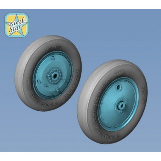 1/72 I-16/I-153/I-15Bis Wheels (No Mask Series)