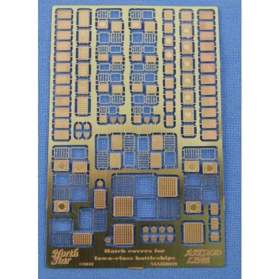 1/350 Hatch Covers for Iowa-class Battleships