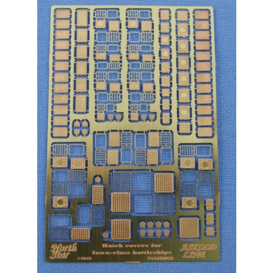 1/350 Hatch Covers for Iowa-class Battleships