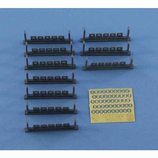 1/350 German Kriegsmarine Life Rafts - Type SA1b-VW58 (50pcs, Resin+PE)
