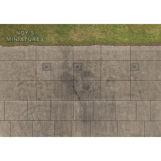 1/32 Airfield Tarmac Sheet: Battle of Britain Base (Length: 593mm, Width: 400mm)