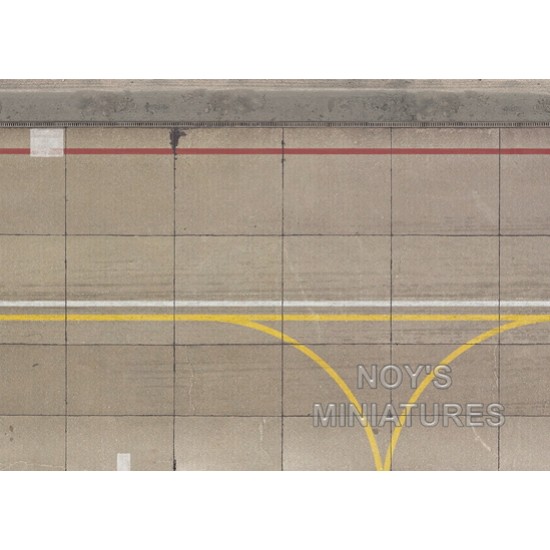 1/32 Airfield Tarmac Sheet: IDF/AF Base (Length: 593mm, Width: 400mm)