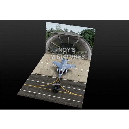 1/48 Airfield Tarmac Sheet: NATO HAS (Hardened Aircraft Shelter) (Size: 395 x 280mm)