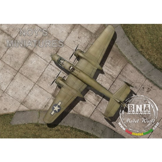 1/72 Airfield Tarmac Sheet: "WWII Allied Medium Bomber" (Size: 395 x 280mm)