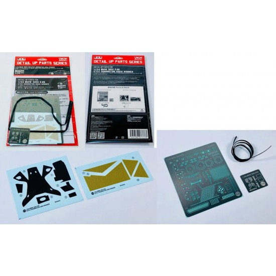 Detail Parts For 1/24 BMW 320i E46 Donington 2004 Winner ETCC