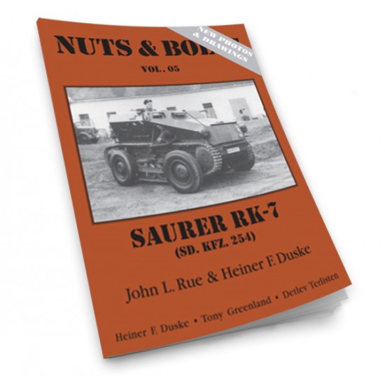 Nuts & Bolts Vol.05 - SdKfz.254 Saurer RK-7 (102 pages, photos & drawing)