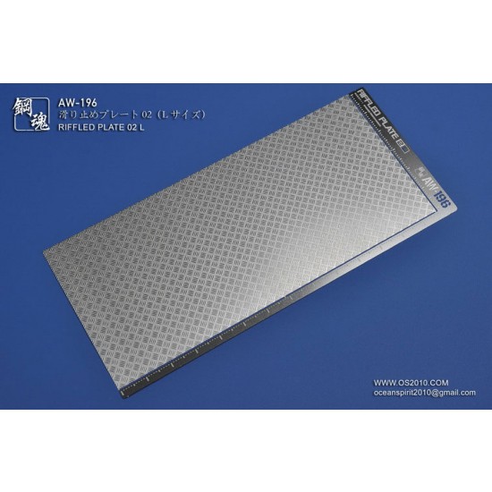 Non-scale Riffled Plate 02 L for Gunpla