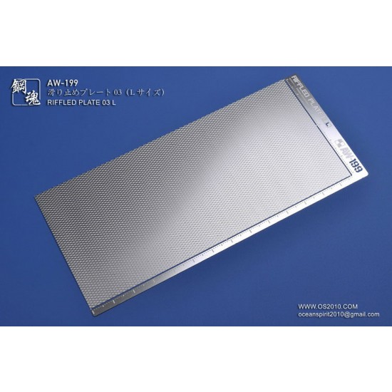 Non-scale Riffled Plate 03 L for Gunpla