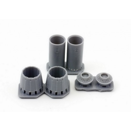 1/48 Boeing F/A-18E Super Hornet F414 Nozzles for Meng Kits