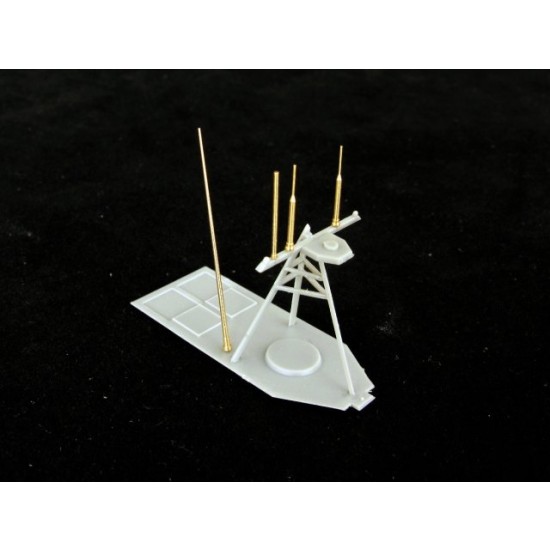 1/350 Whip Antenna Metal Parts (4pcs) for USS LCS