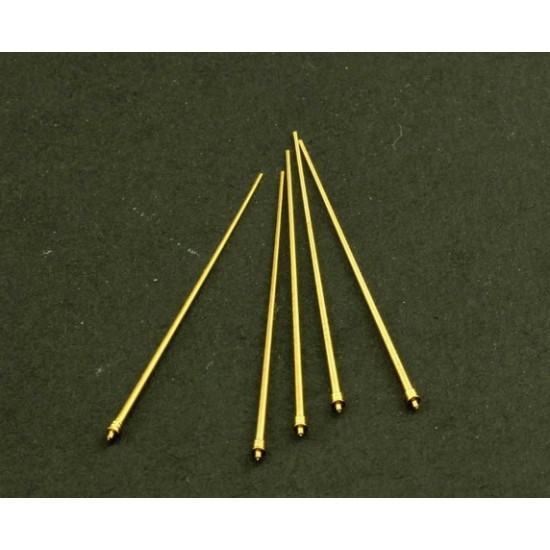 1/350 Whip Antenna Metal Parts for Knox Class (5pcs) 
