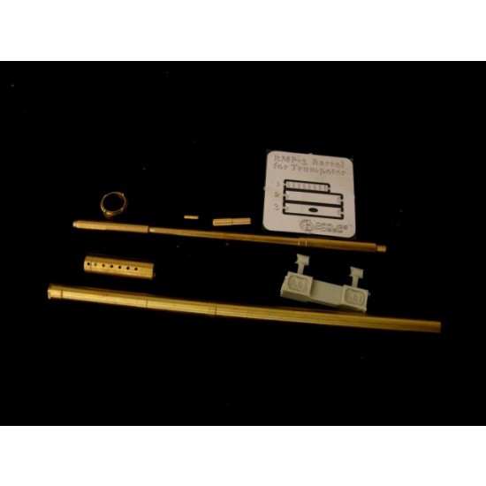 1/35 Russian BMP-3 (100mm 2A70,30mm 2A72) Barrel for Trumpeter kit (2Resin+PE+6Metal pcs)
