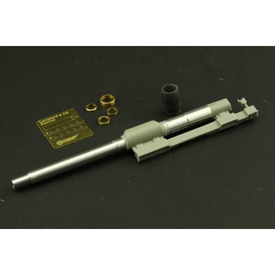 1/35 Rheinmetall 120mm L44 Barrel for Leopard 2A4 for Meng Models TS-016 (Resin+Metal+PE)