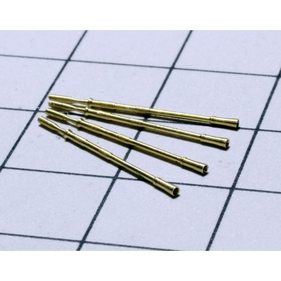 1/72 20mm KwK 38 Tank Gun Barrel for Orange Hobby Flakvierling 38 #G72-200 (4pcs)