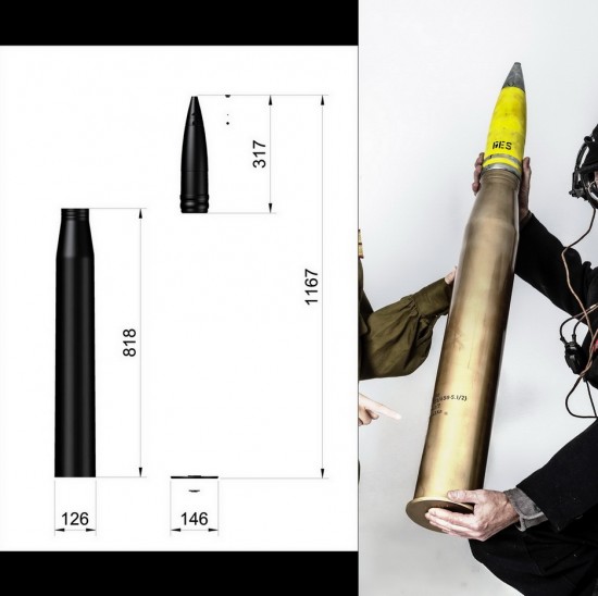 1/1 8.8cm Sprgr 43 (HE) kwk43 L71