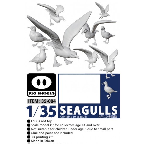 1/35 Seagulls (10pcs)