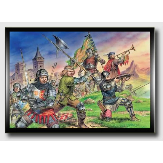 28mm ROYAL INFANTRY 20 fig. (Ring of Rule) #8802