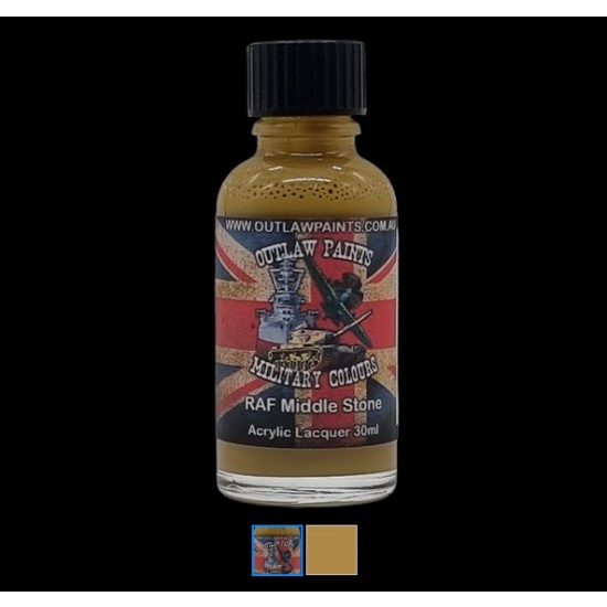 British Military Colour - #RAF Middle Stone (30ml, acrylic lacquer)