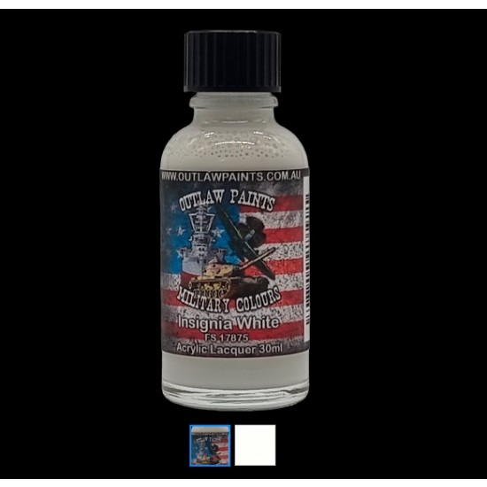 US Military Colour - #Insignia White FS17875 (30ml, acrylic lacquer)