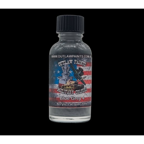 US Military Colour - #Blue Grey 4 OP29 (30ml, acrylic lacquer)