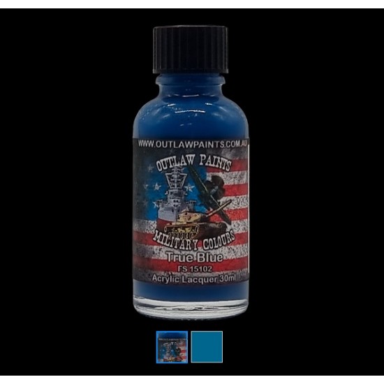 US Military Colour - #True Blue OP31 FS15102 (30ml, acrylic lacquer)