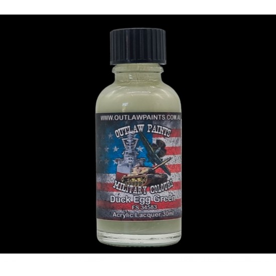 US Military Colour - #Duck Egg Green OP33 FS34583 (30ml, acrylic lacquer)