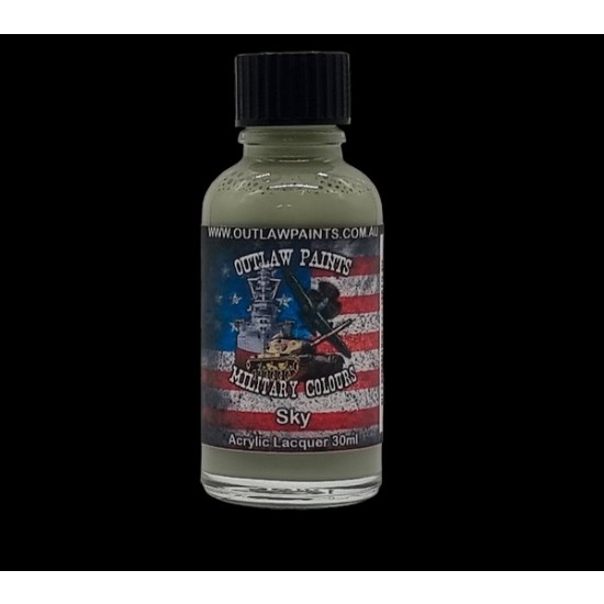 US Military Colour - #Sky OP4 (30ml, acrylic lacquer)