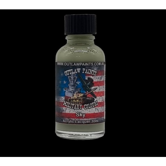 US Military Colour - #Sky OP4 (30ml, acrylic lacquer)