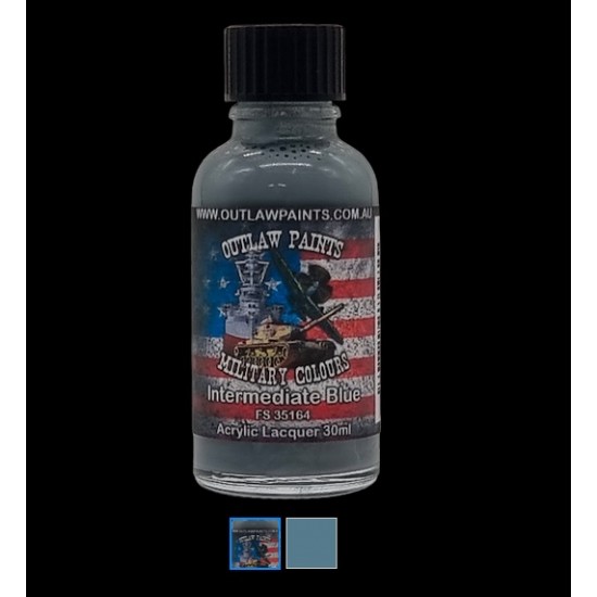 US Military Colour - #Intermediate Blue FS35164 (30ml, acrylic lacquer)
