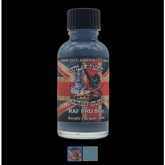 British Military Colour - #RAF PRU Blue BS381C/636 (30ml, acrylic lacquer)