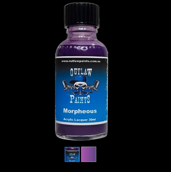 Acrylic Lacquer Paint - Metallic Colour Morpheous (30ml)