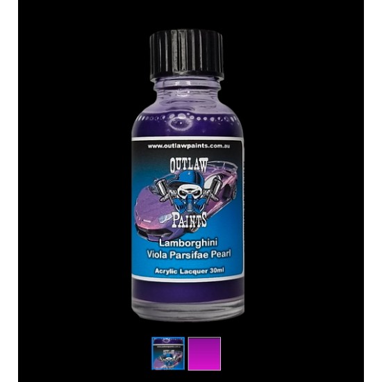 Acrylic Lacquer Paint - Lamborghini Viola Parsifae Pearl (30ml)