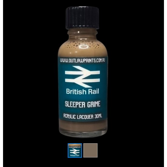 Acrylic Lacquer Paint - Solid Colour Sleeper Grime (30ml)