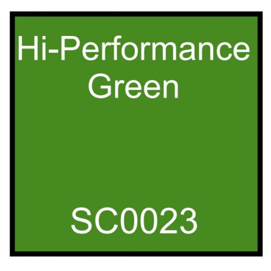 Acrylic Lacquer Paint - Solid Colour Hi-Performance Green (30ml)