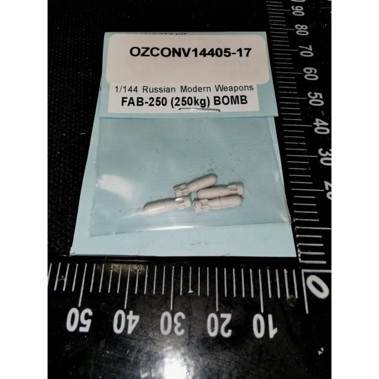1/144 Modern Russian Weapons Vol. 17 - FAB-250 (250kg ver) Bombs (4pcs) 