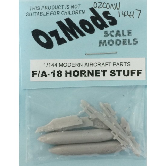 1/144 F/A-18 Hornet Tanks, Pylons, Bomb carriers